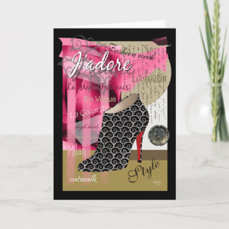 Haute Couture Card Karte