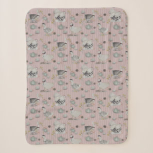 Haute Couture Chicken Print Sherpadecke