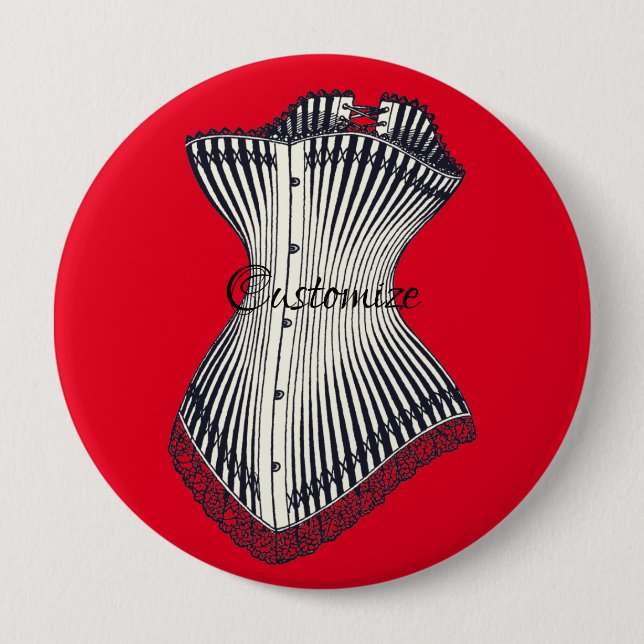 Haute Couture Corset Thunder_Cove Button (Vorderseite)