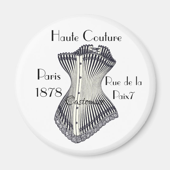 Haute Couture Corset Thunder_Cove Magnet (Vorne)