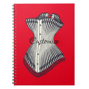 Haute Couture Corset Thunder_Cove Notizblock