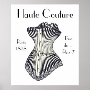 Haute Couture Corset Thunder_Cove Poster