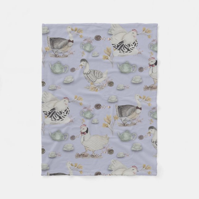Haute Couture Print Kidsroom Fleecedecke (Vorderseite)