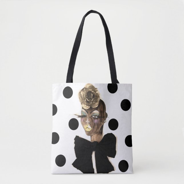 Haute Polka Dot Tasche (Vorderseite)