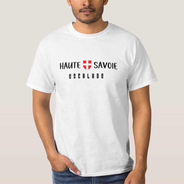 Haute Savoie escalade T-Shirt (Vorderseite)