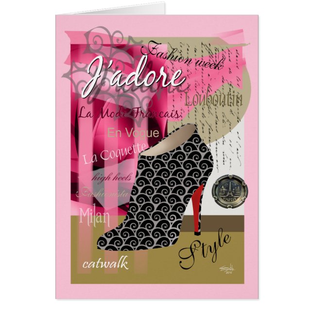 Hautecouture-Karte (Vorne)