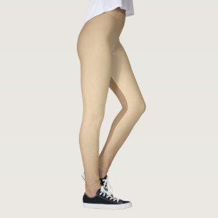 Hautfarbe, moderner Druck Leggings