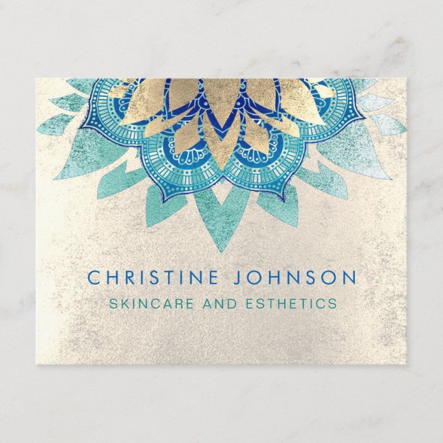 Hautpflege und Ästhetik Begleitkarte (Vorderseite)