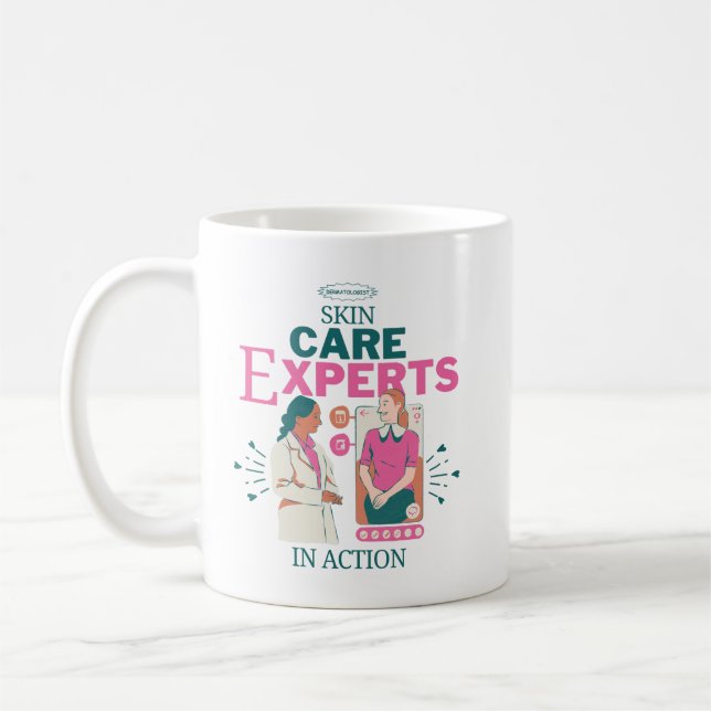 Hautpflegeexperten in Aktion Kaffeetasse (Links)