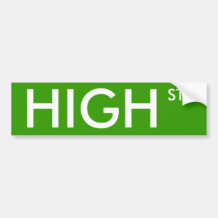 Hautpstraße Autoaufkleber