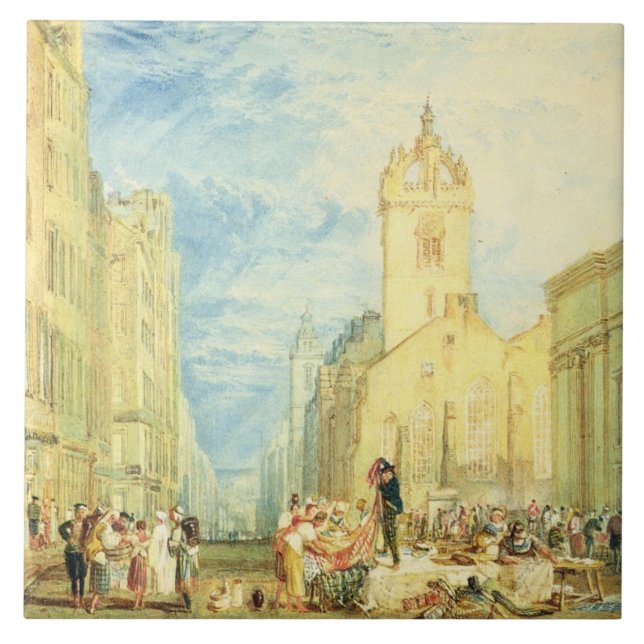 Hautpstraße Josephs Mallord William Turner |, Fliese (Vorderseite)