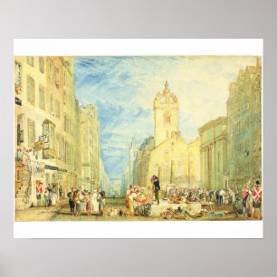 Hautpstraße Josephs Mallord William Turner  , Poster