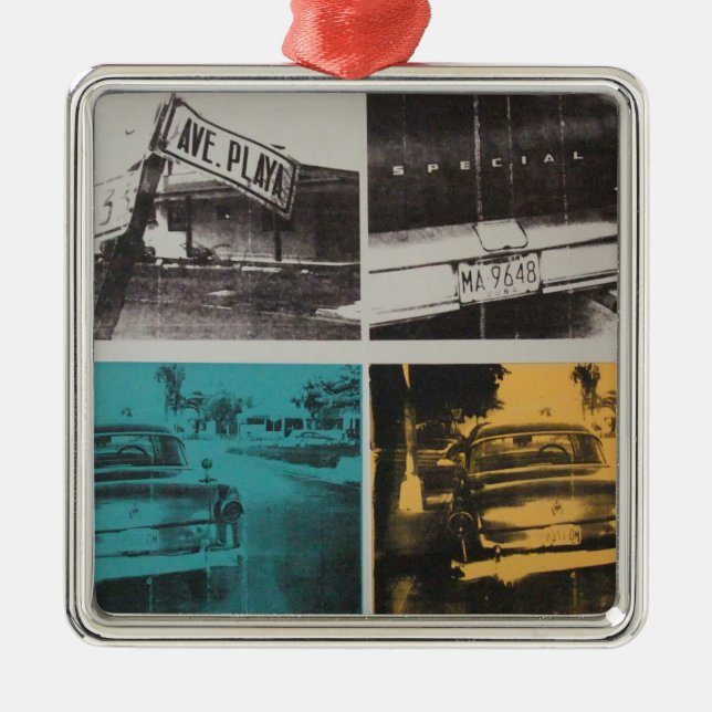 Havana 3 ornament aus metall (Vorne)