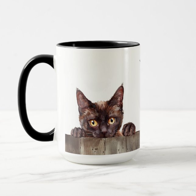 Havana Brown Cat Tasse (Links)
