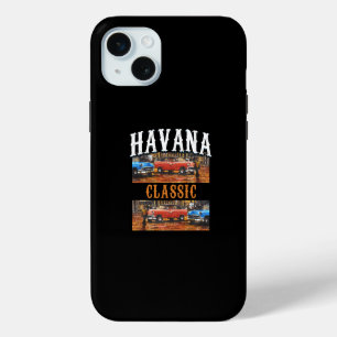 Havana Classic - Kubanische Oldtimer Kunst iPhone 15 Plus Hülle