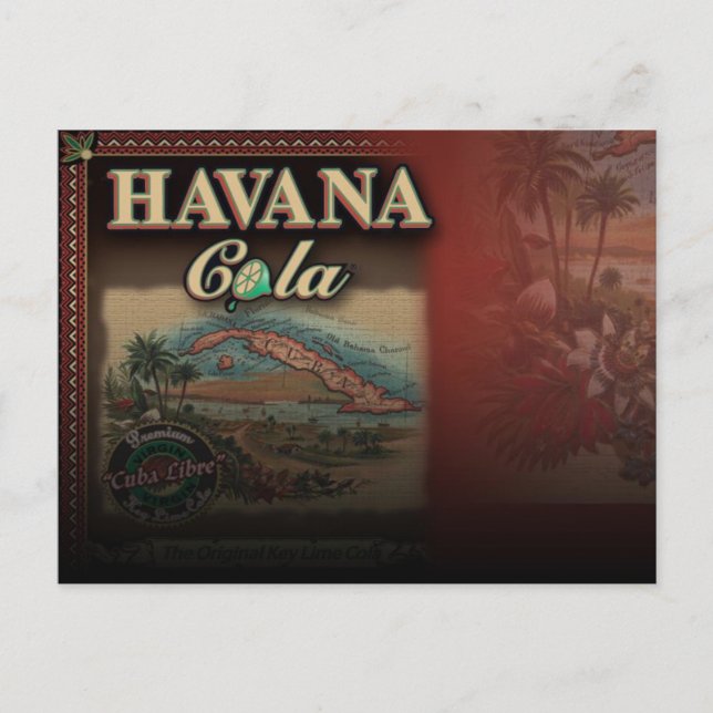 Havana Cola Post Card Postkarte (Vorderseite)