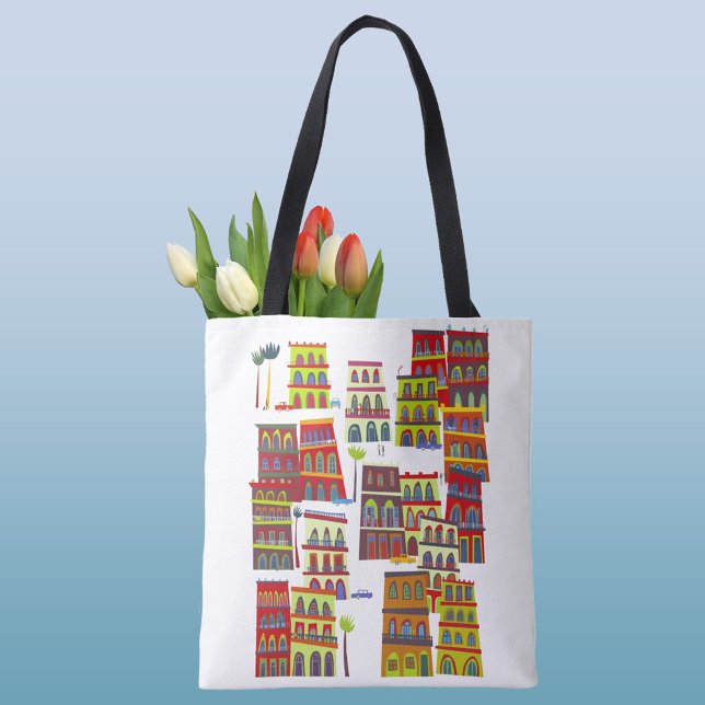 Havana Cuba (Havana Cuba art tote bag)