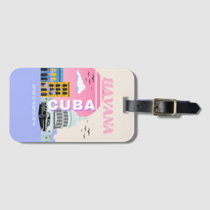 Havana Cuba Art Gepäckanhänger
