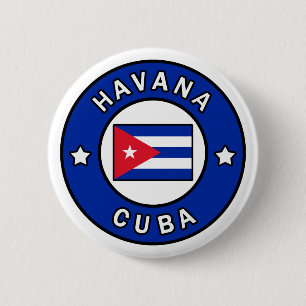 Havana Cuba Button