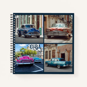 Havana CUBA Cars Benutzerdefinierter Text Notizbuch