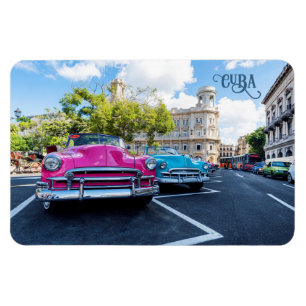 Havana CUBA Cars Magnet