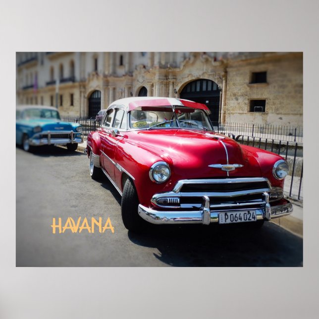 HAVANA CUBA POSTER (Vorne)