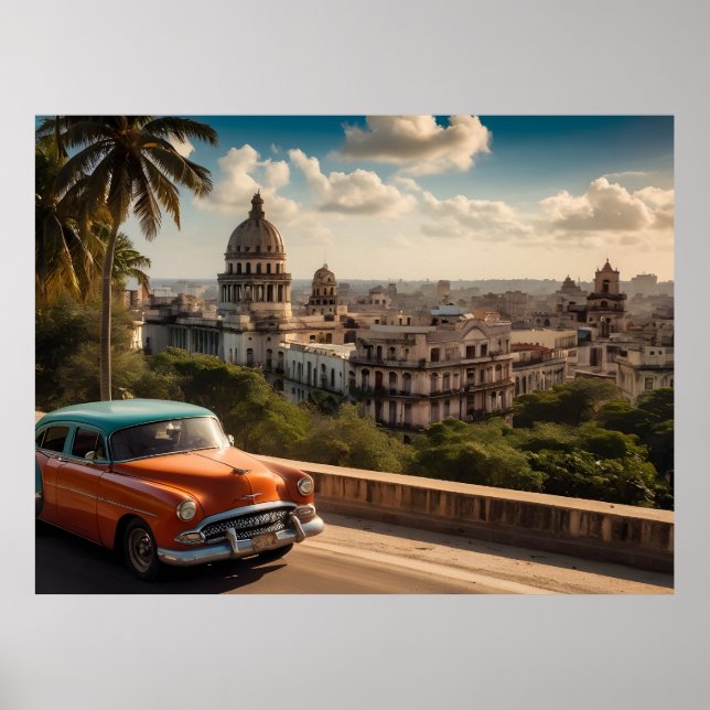 Havana Cuba Poster (Vorne)