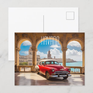 Havana Cuba Postkarte