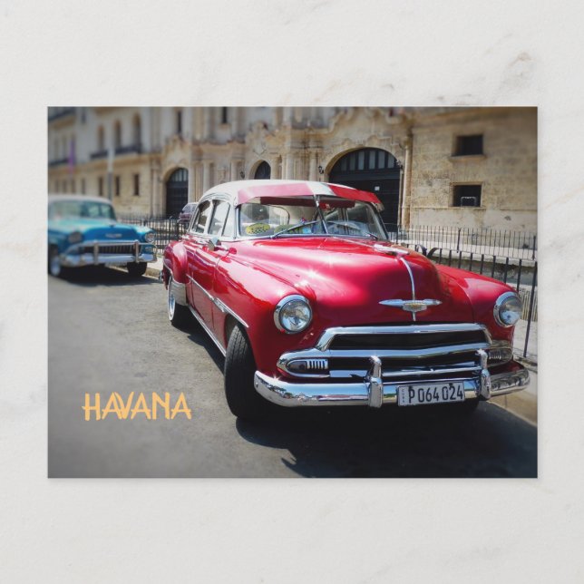 HAVANA CUBA POSTKARTE (Vorderseite)