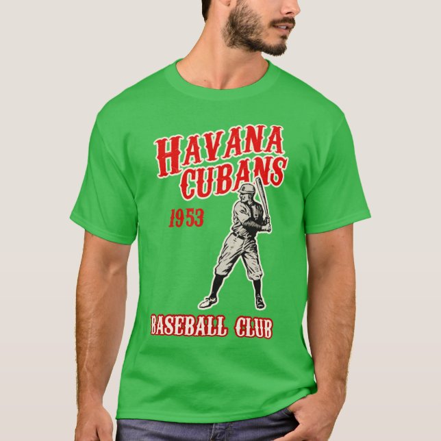 HAVANA CUBANS VINTAG BASEBALL T-Shirt (Vorderseite)