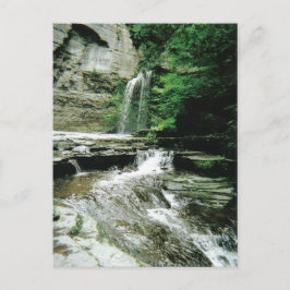 Havana Glen fällt in den Montour Falls, NY Postcar Postkarte