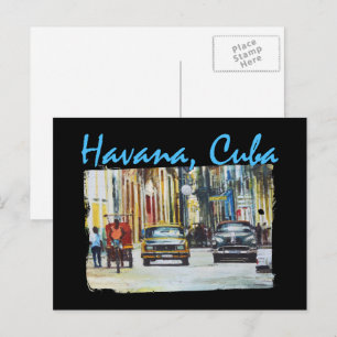 Havana Habana Viejo Kuba Postkarte