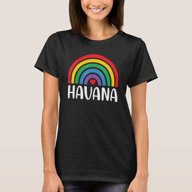 Havana Kuba für Frauen T-Shirt (Vorderseite)