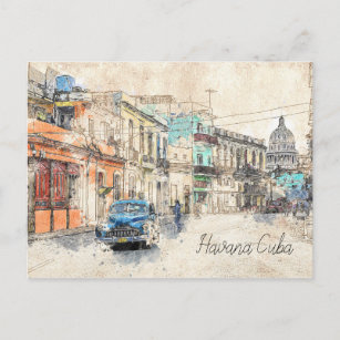 Havana-Kuba-Postkarte Postkarte