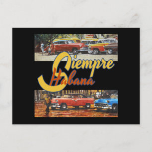 Havana Kuba - Siempre Habana Postkarte