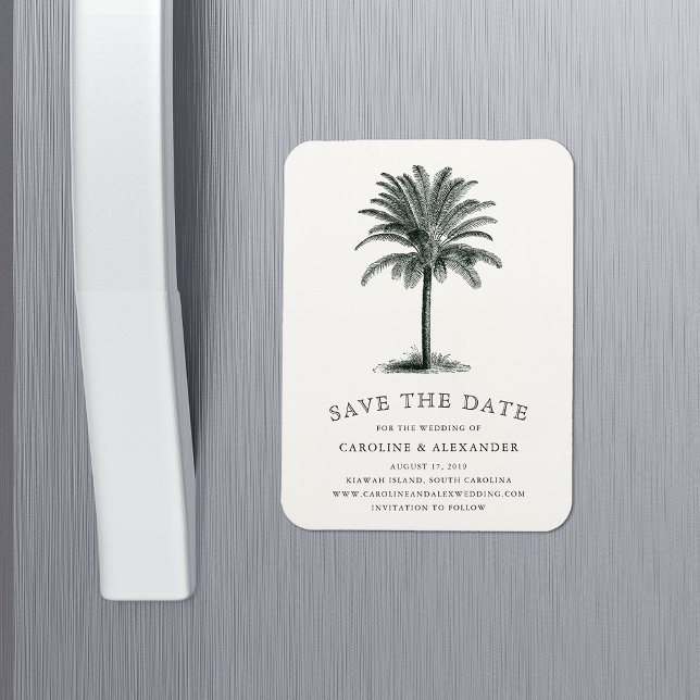 Havana Palm Save the Date Magnet (Von Creator hochgeladen)
