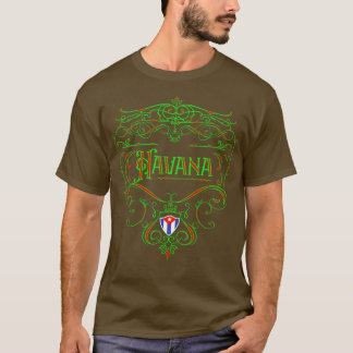 Havana Vintage Neon Design T-Shirt