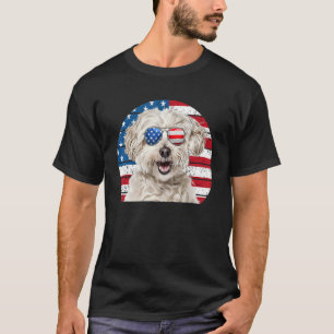 Havanese 4. Juli für Männer Kinder Havanese Hund T-Shirt