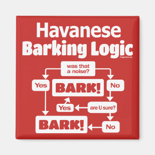 Havanese Abstreifenlogik Magnet