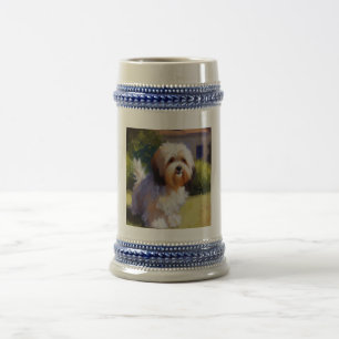 Havanese Dog Bierglas