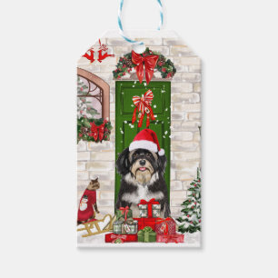 Havanese Dog Christmas Geschenkanhänger