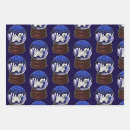 Havanese Dog Christmas Geschenkpapier Set