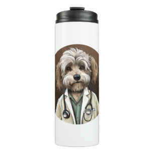 Havanese Dog Doctor Thermosbecher
