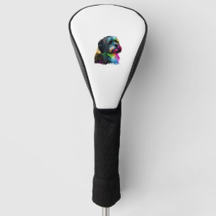 Havanese Dog Pop Art Design Havanese Golf Headcover