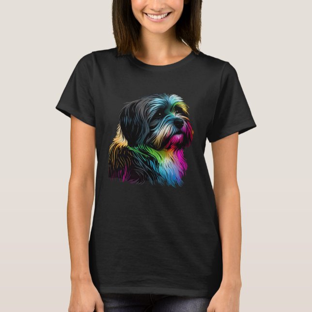 Havanese Dog Pop Havanese T-Shirt (Vorderseite)