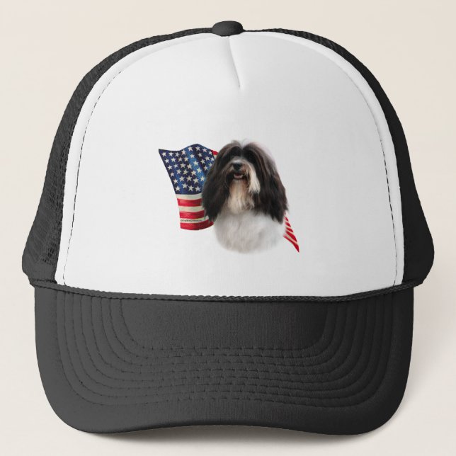 Havanese Flag Truckerkappe (Vorderseite)