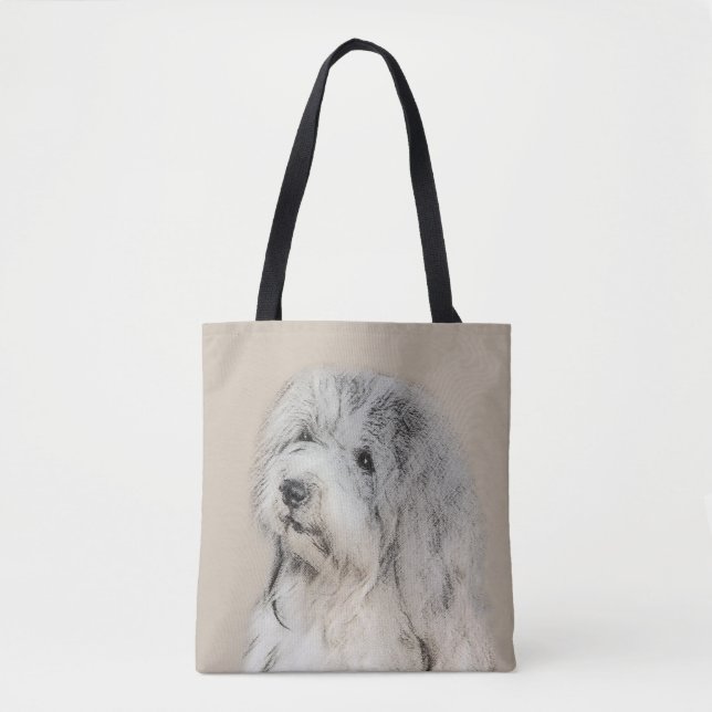 Havanese (Gold Sable) Malerei - Original Hunde Kun (Vorderseite)