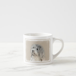 Havanese (Gold Sable) Malerei - Original Hunde Kun Espressotasse