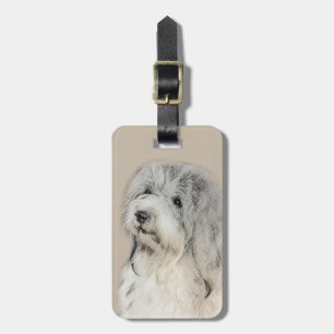 Havanese (Gold Sable) Malerei - Original Hunde Kun Gepäckanhänger
