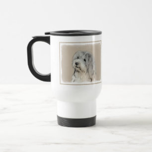 Havanese (Gold Sable) Malerei - Original Hunde Kun Reisebecher